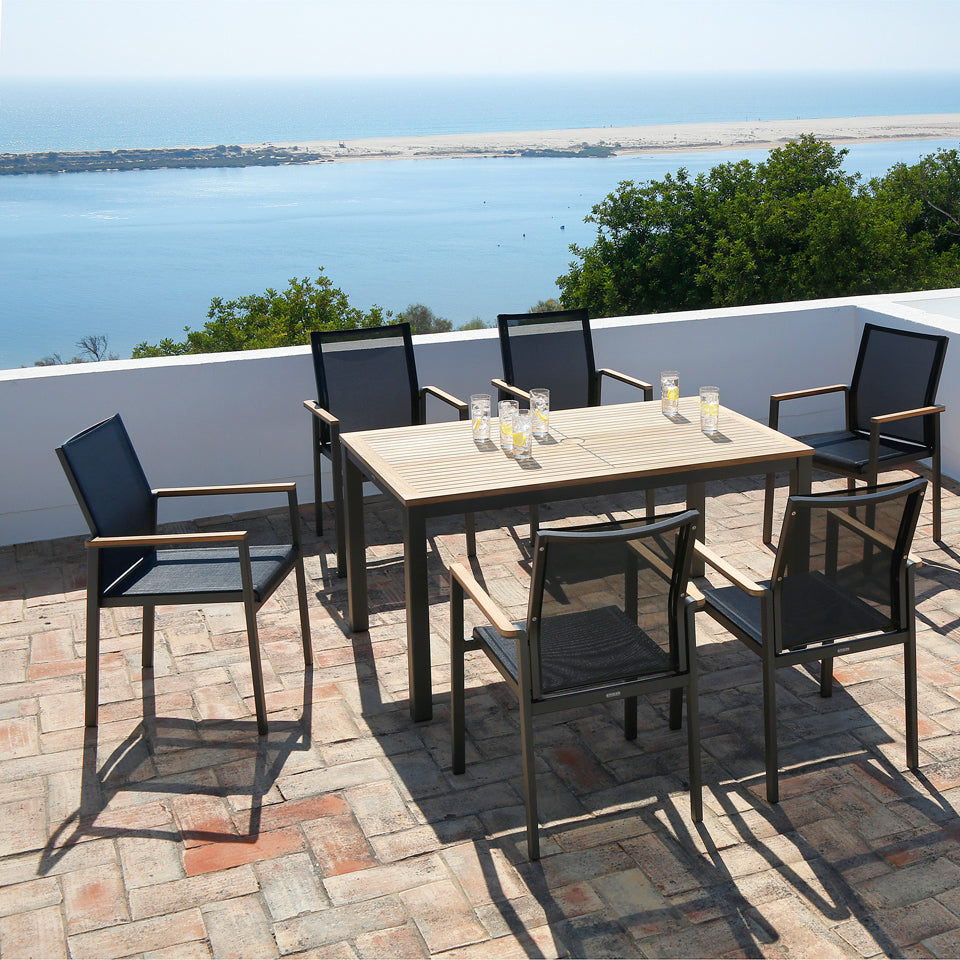 Aura Rectangular Outdoor Dining Table