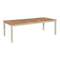 Aura Rectangular Extending Dining Table  option Champagne 04