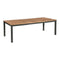 Aura Rectangular Extending Dining Table  option Graphite 01