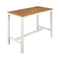 Aura Rectangular High Dining Table  option Arctic White 02