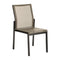 Aura Side Chair  option Graphite 01 Frame / Titanium 502 Sling