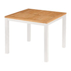 Aura Square Dining Table - Teak Top