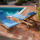 Capri Ultra Teak Lounger