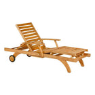 Capri Ultra Teak Lounger