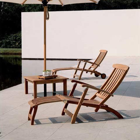 Commodore Teak Recliner - Standard
