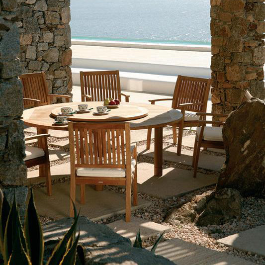 Drummond Circular Outdoor Dining Table