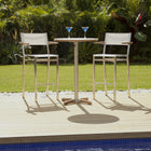 Equinox Stool with Armrests