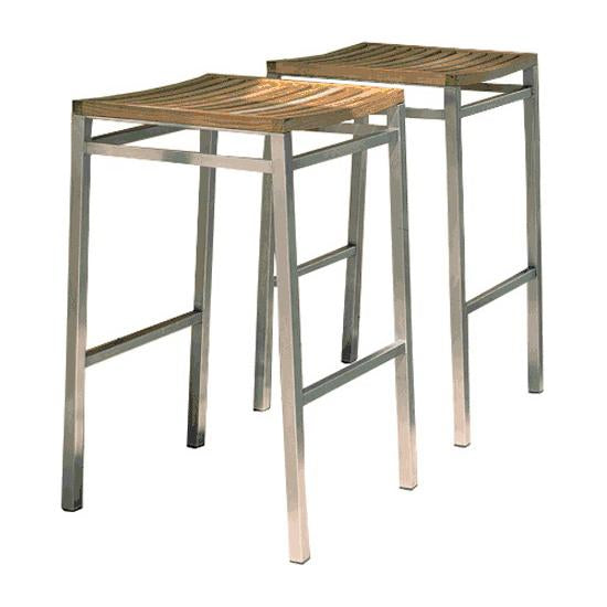 Equinox Backless Outdoor Stool