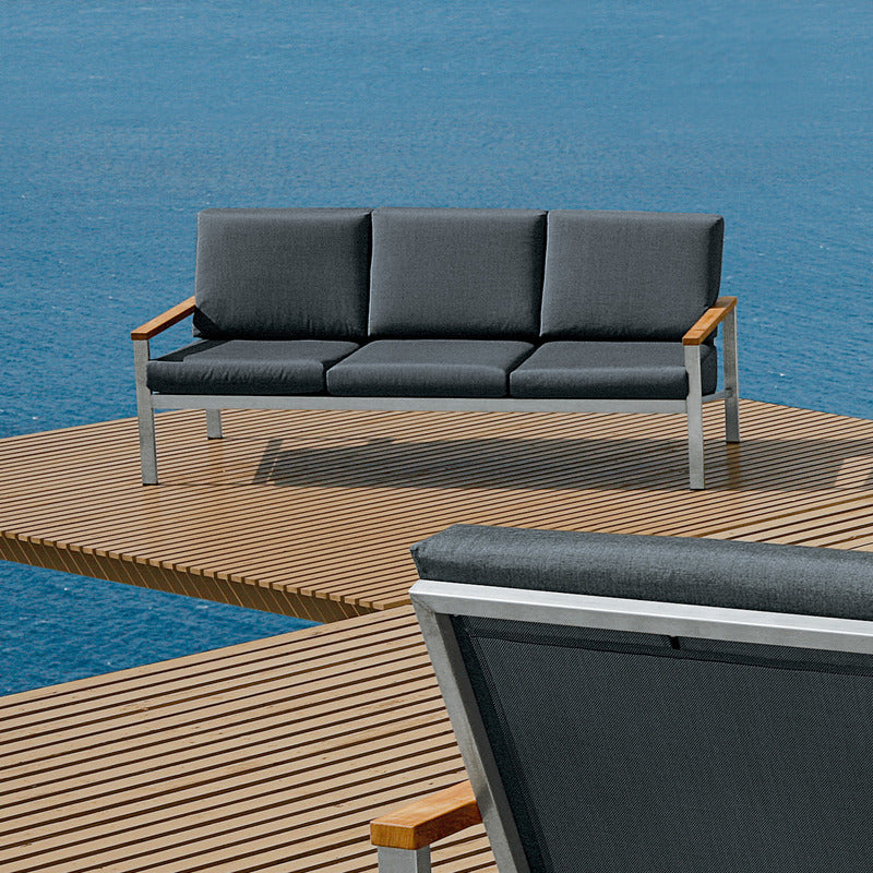 Equinox Deep Seat Three-Seater Outdoor Sofa