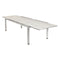 Equinox Extending Dining Table - Ceramic Top  option Frost
