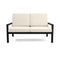 Equinox Painted Deep Seating Two-Seater Sofa  option Canvas Canvas 5453