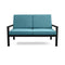 Equinox Painted Deep Seating Two-Seater Sofa  option Graphite 01