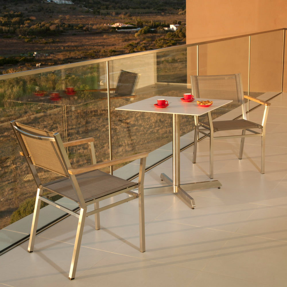 Equinox Pedestal Outdoor Dining Table