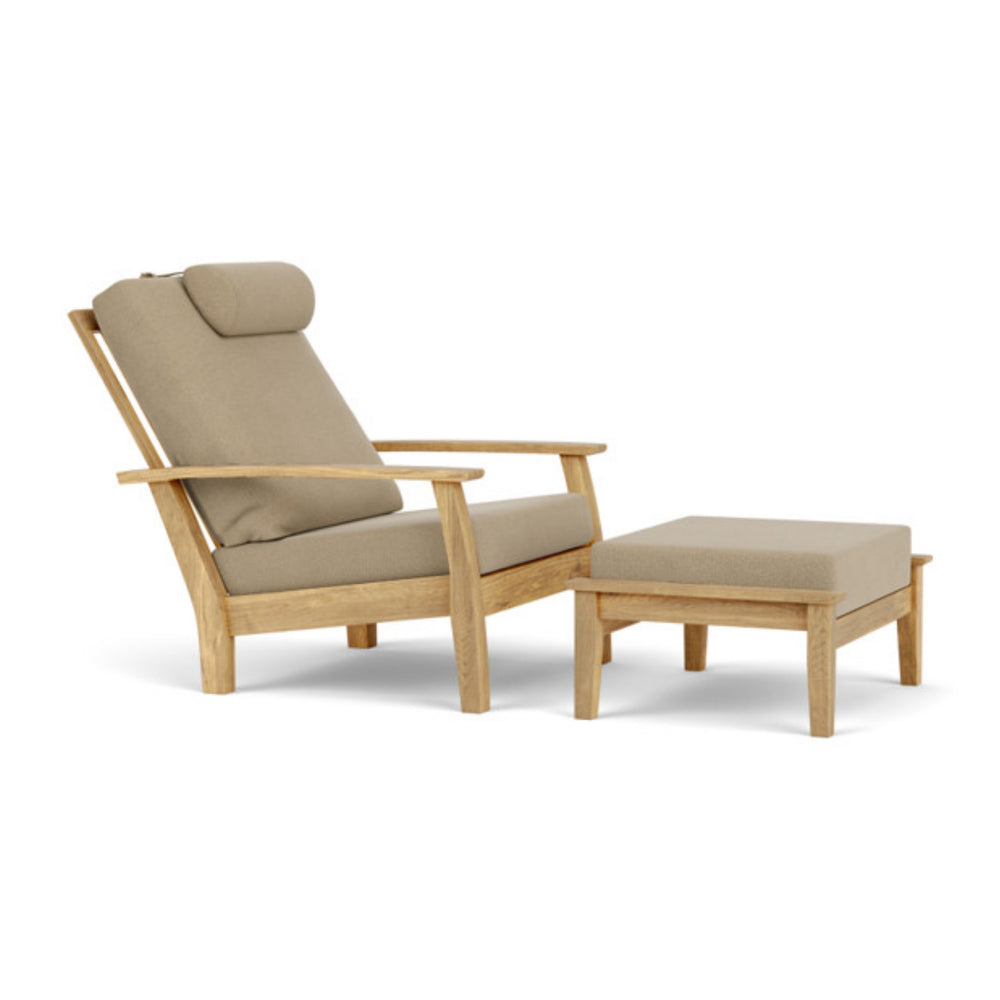 Haven Deep Seating Adjustable-Back Outdoor Armchair