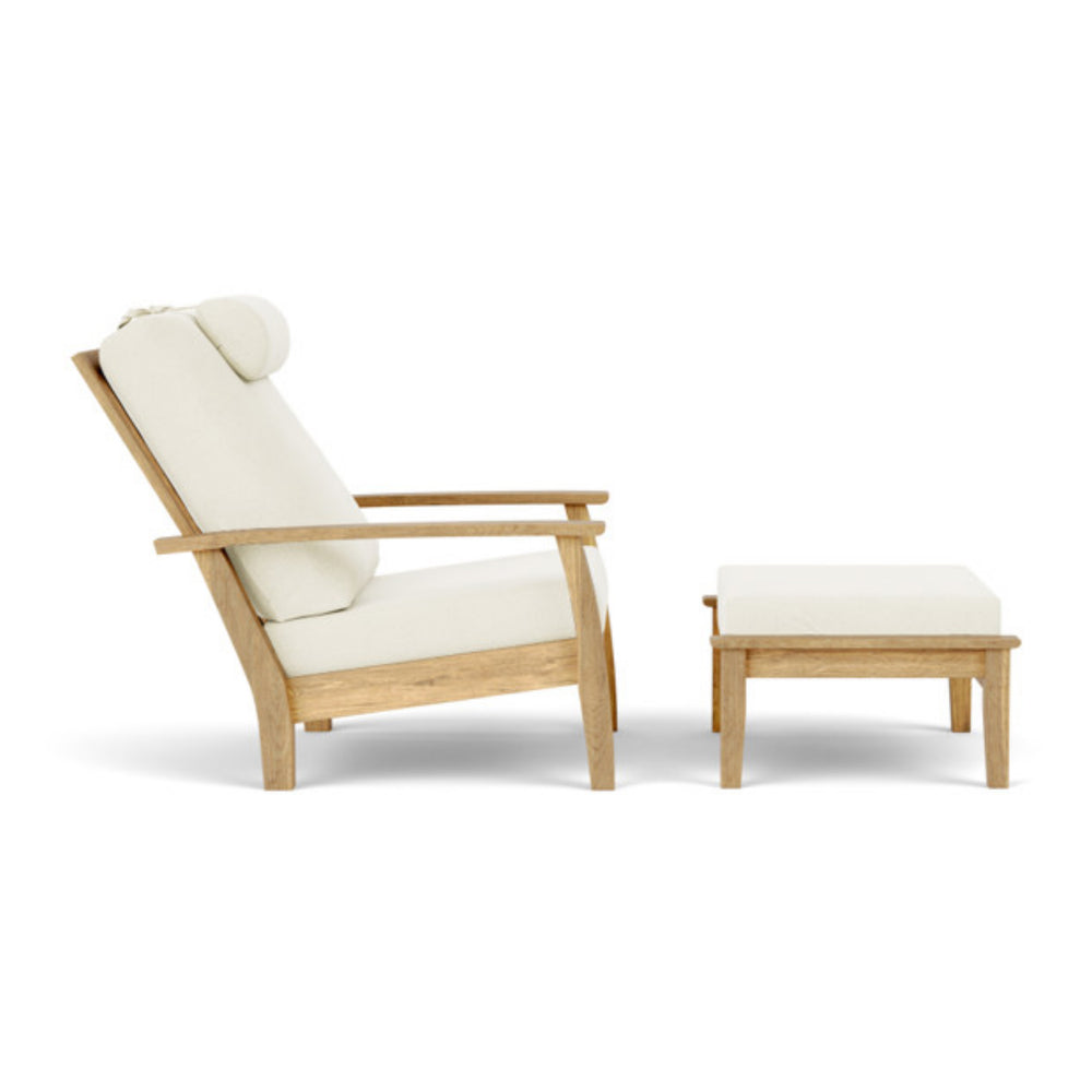 Haven Deep Seating Adjustable-Back Outdoor Armchair