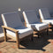 Haven Deep Seating Outdoor Armless Chair  option Canvas Natural 5404