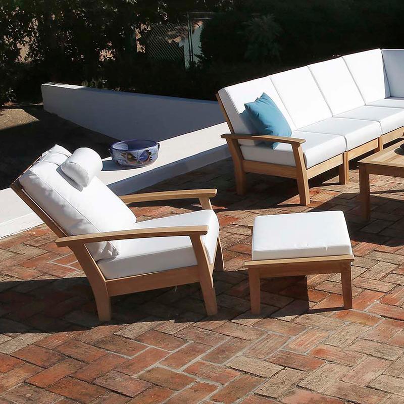 Haven Teak Outdoor Ottoman