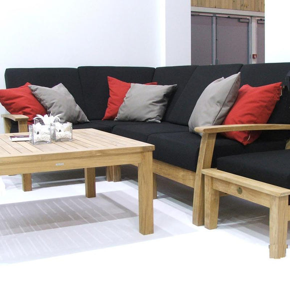 Haven Teak Square Conversation Outdoor Table