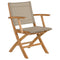 Horizon Folding Carver Chair  option Titanium 502
