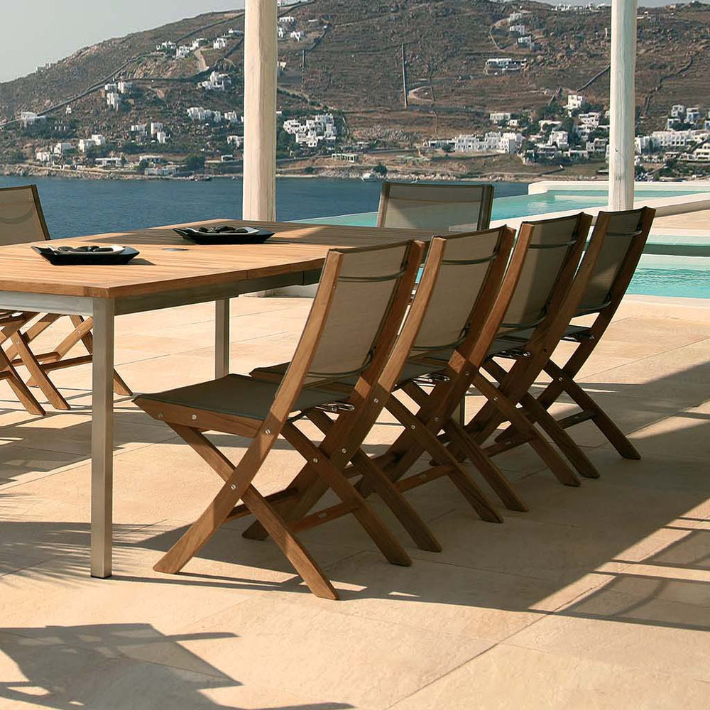 Horizon Folding Carver Outdoor Chair