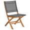 Horizon Folding Side Chair  option Platinum 504