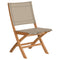 Horizon Folding Side Chair  option Titanium 502