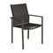 Mercury Armchair with Powder-Coat Paint Finish  option Graphite 01 / Carbon 513
