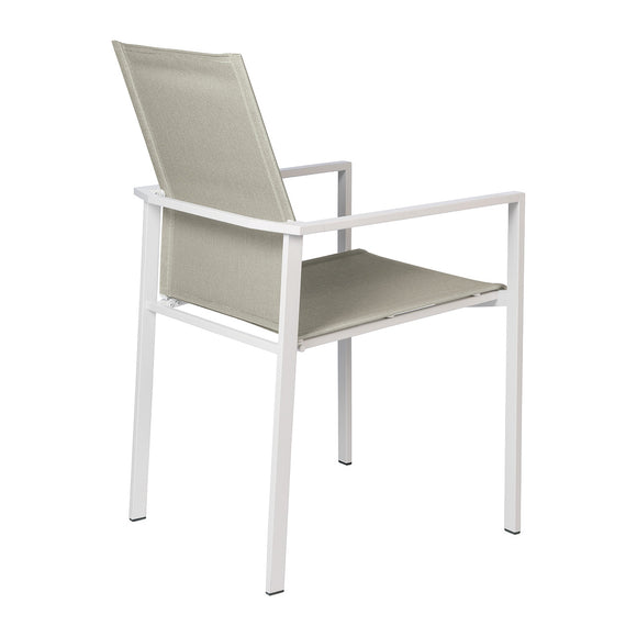 Mercury Outdoor Armchair with Powder-Coat Paint Finish