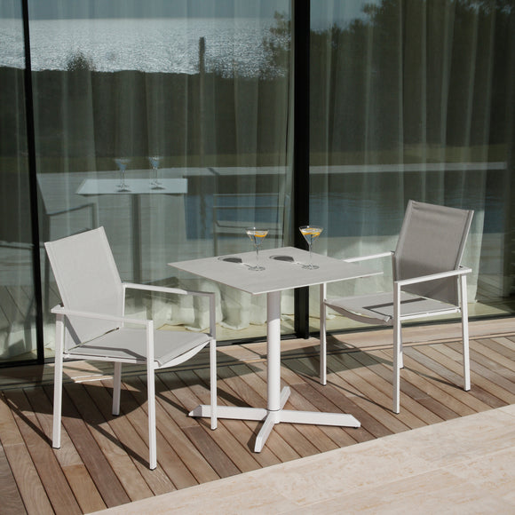 Mercury Outdoor Armchair with Powder-Coat Paint Finish