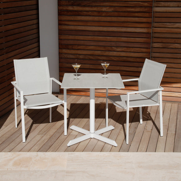 Mercury Outdoor Armchair with Powder-Coat Paint Finish