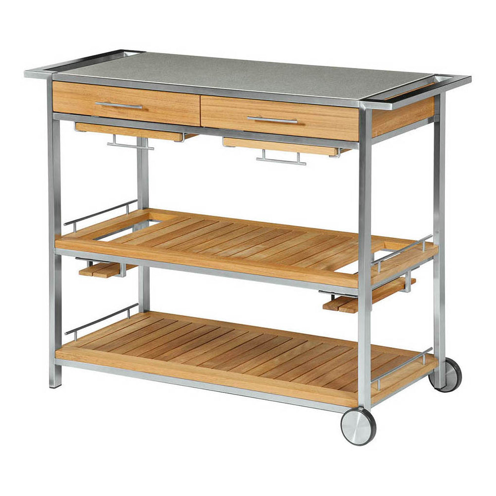 Mercury Rectangular Outdoor Serving Table