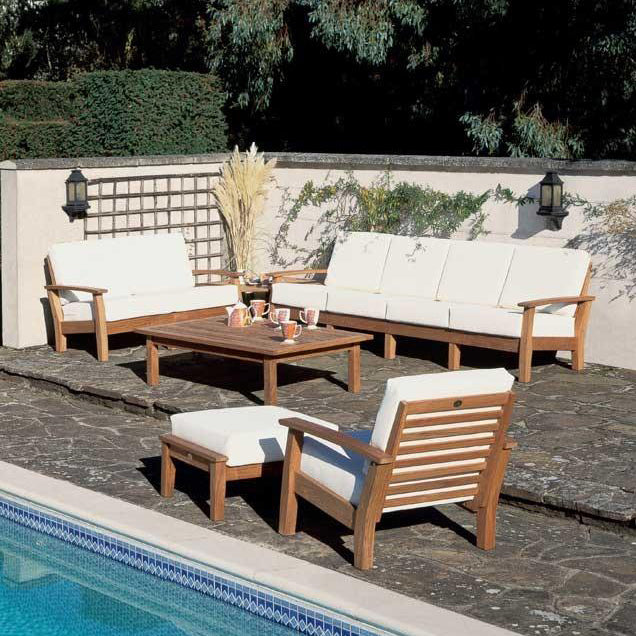 Monaco Rectangular Low Outdoor Coffee Table