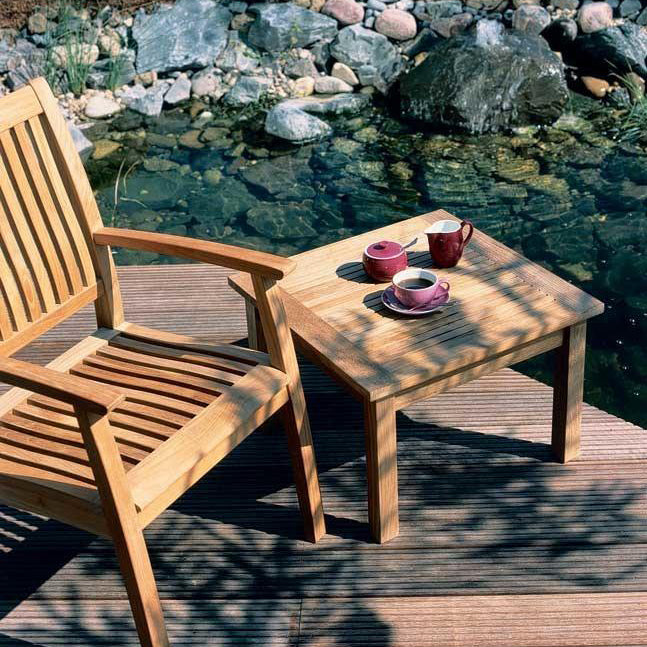 Monaco Square Low Outdoor Coffee Table