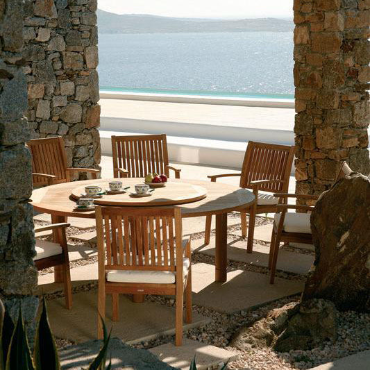 Monaco Teak Outdoor Armchair