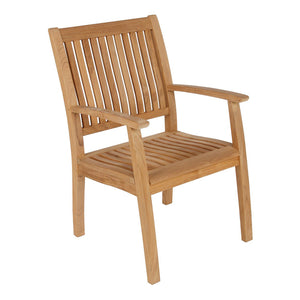 Monaco Teak Outdoor Armchair
