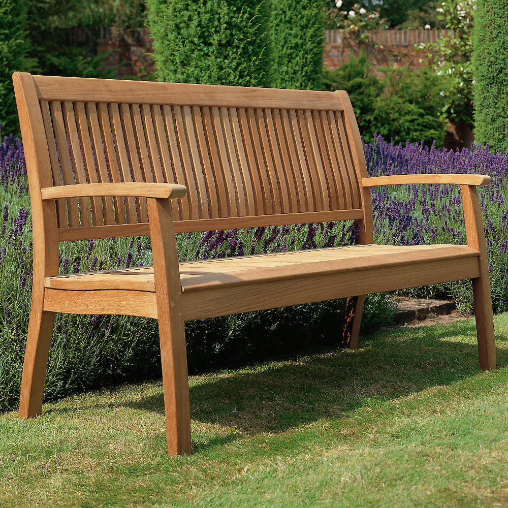 Monaco Teak Seat Outdoor Bench