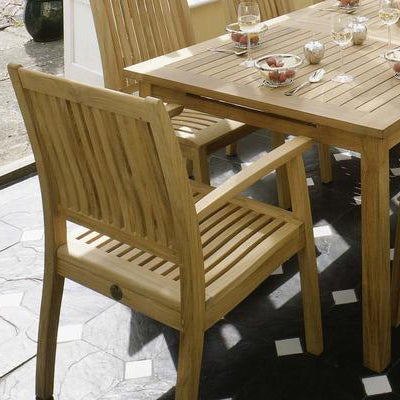 Monaco Teak Outdoor Side Chair