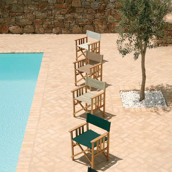 Safari Teak Folding Outdoor Chair