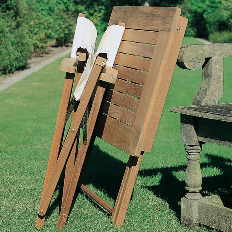 Safari Teak Folding Outdoor Chair