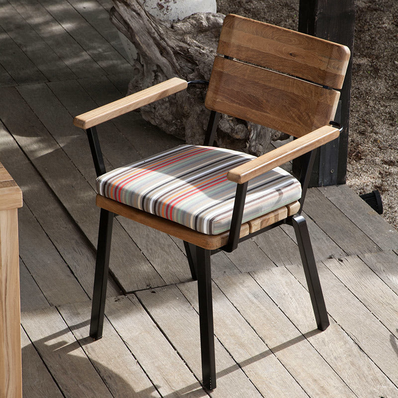 Titan Stacking Rustic Outdoor Armchair