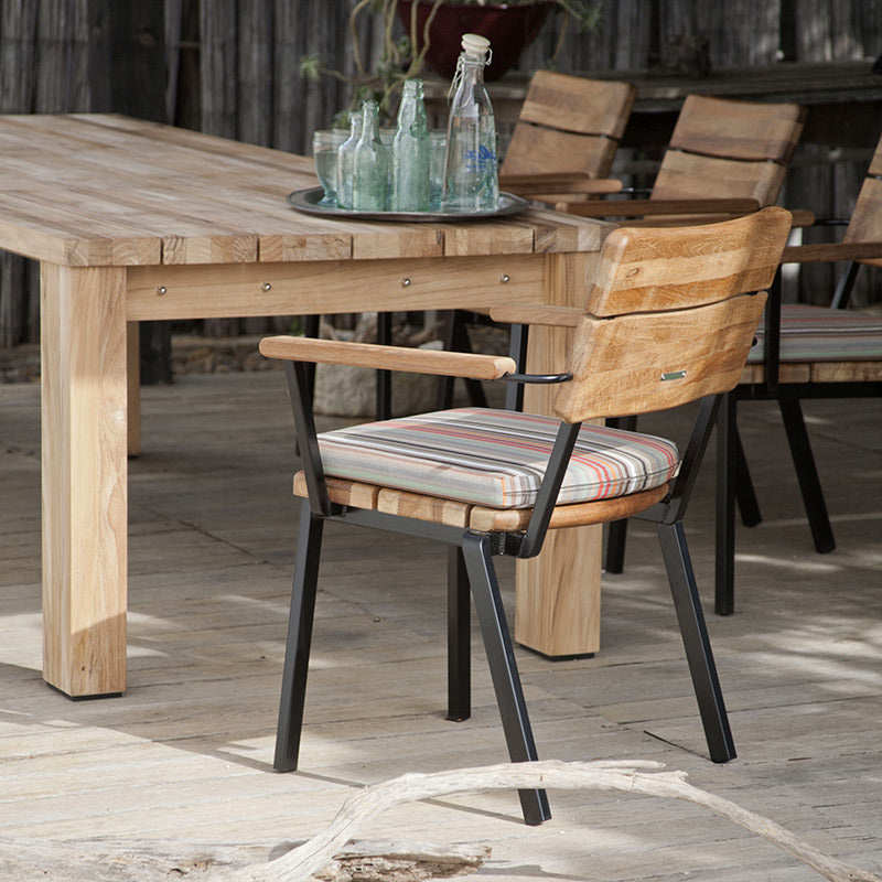 Titan Stacking Rustic Outdoor Armchair