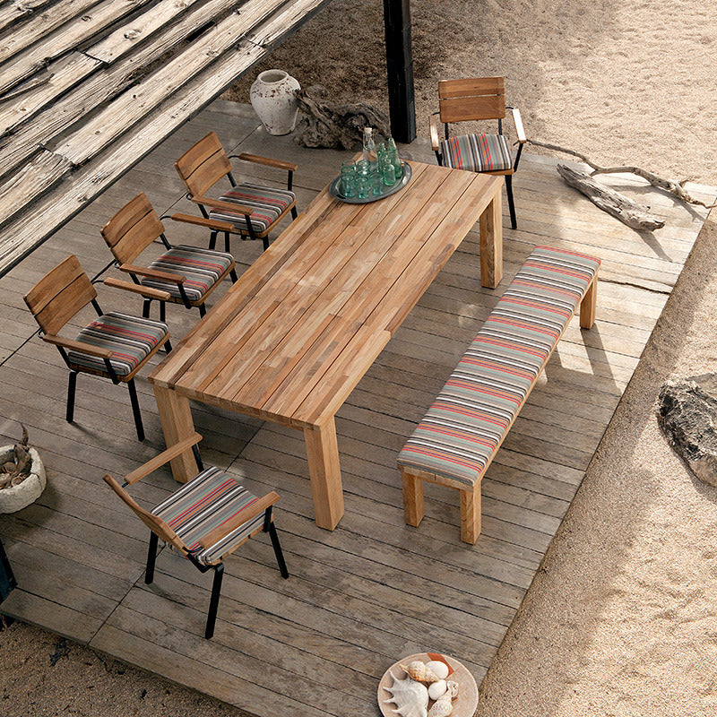 Titan Stacking Rustic Outdoor Armchair