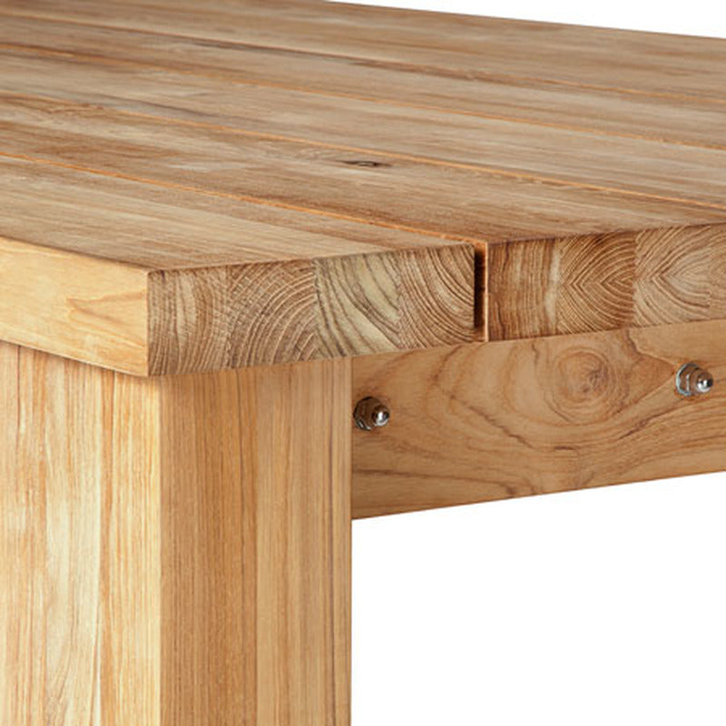 Titan Teak Rustic Outdoor Table