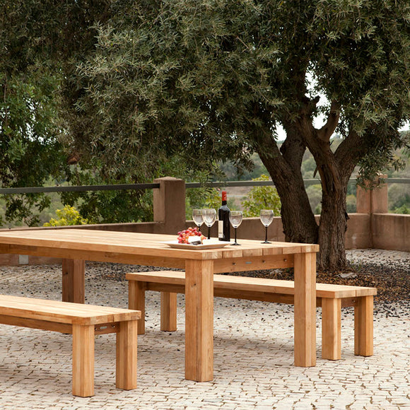 Titan Teak Rustic Table