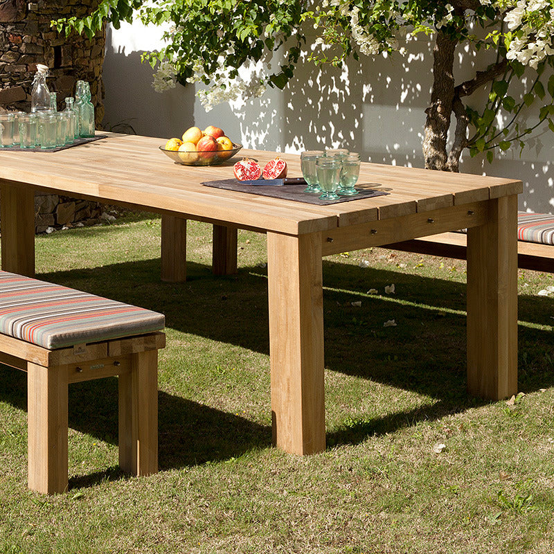 Titan Teak Rustic Outdoor Table