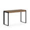 Linea Office Console Desk  option 6222 WL - Natural Walnut