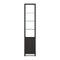 Linea Single Shelf  option 5801 CRL - Charcoal Stained Ash