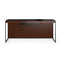 Sequel 20 Desk  option 6101 CWL - Chocolate Stained Walnut