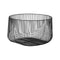 18 Inch Metal Basket  option Black