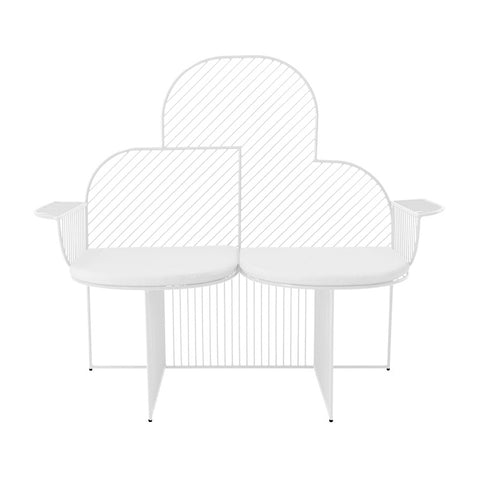 Cloud Metal Bench